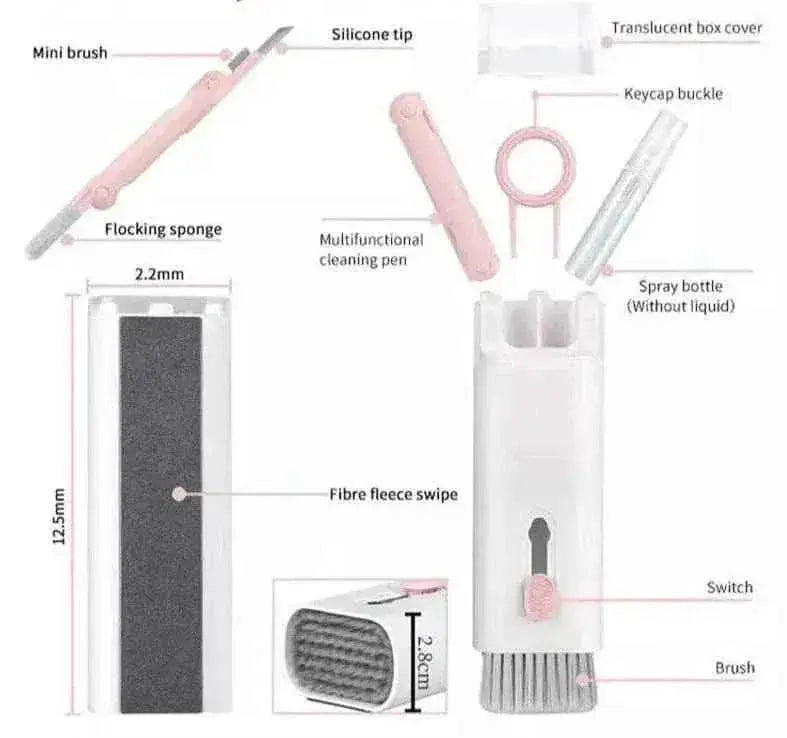 7 in 1 Keyboard Cleaning Kit with Brush & Tools