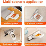 Handheld Folding Mini Mop – Lazy Sponge Mop for Kitchen & Glass Cleaning