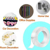 Nano Double Tape Transparent Adhesive for Home Bathroom Kitchen Powerful Washable Universal Hook Tape