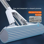 Wonder Sponge Mop – Hand-Free Squeeze & High-Absorbency